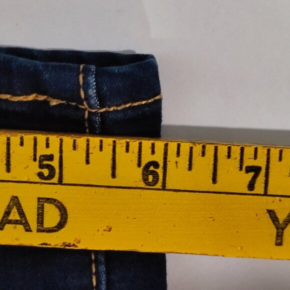 Denizen from Levi's jeans curvy skinny dark wash blue women's size W34 L32 - Picture 15 of 15